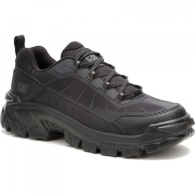 Caterpillar Mens Invader Sport Lo Mesh Composite Toe Black Work Shoe