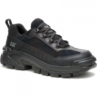 Caterpillar Mens Invader Sport Lo Composite Toe Black Work Shoe