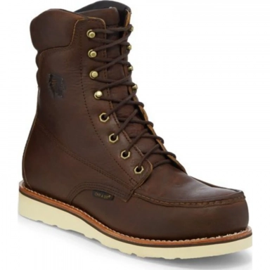 Chippewa Mens 8 Edge Walker Waterproof Nano Comp Toe Wedge Work Boot