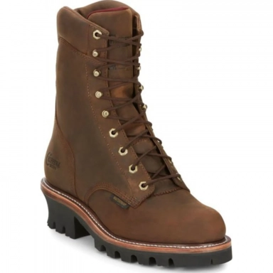 Chippewa Mens 9 Super DNA Waterproof Insulated Logger Work Boot