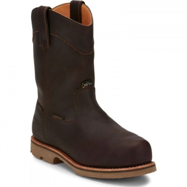 Chippewa Mens 10 Serious Plus Waterproof Nano Comp Toe Met Guard