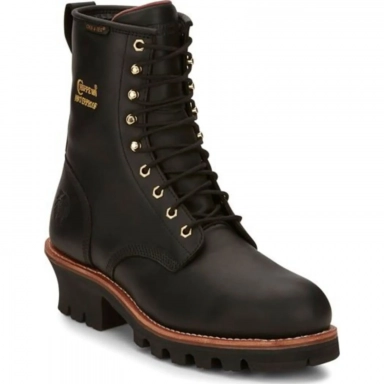 Chippewa Mens 8 Paladin Waterproof Insulated Steel Toe Logger Work
