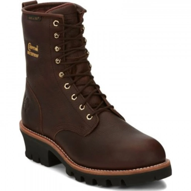 Chippewa Mens 8 Paladin Waterproof Insulated Steel Toe Logger Work New