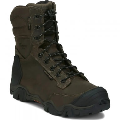 Chippewa Mens 8" Cross Terrain Waterproof Insulated Nano Comp Toe Work Graphite