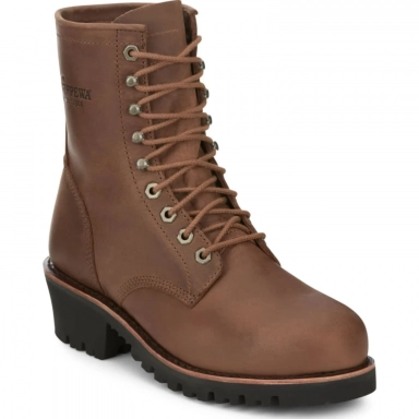 Chippewa Mens Classic 2.0 6 Bourbon Brown Steel Toe Limited Edition