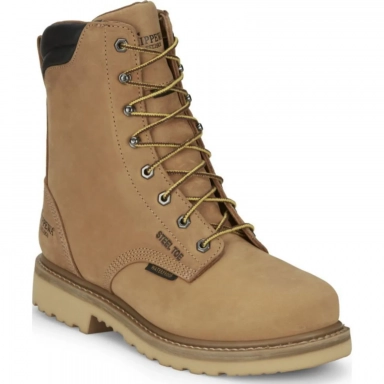 Chippewa Mens 8 Northbound Waterproof Insulated Steel Toe Lace Up Work