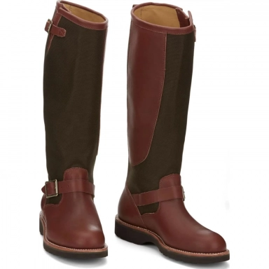 Chippewa Mens 17" Snake Boot Oro Russett