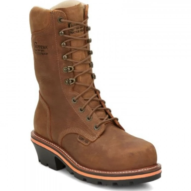 Chippewa Mens 10 Thunderstruck Waterproof Nano Comp Toe Work Boot
