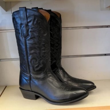 Corral Mens Black Round Toe Cowboy Boot A3295