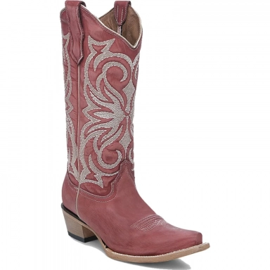 Corral Womens CircleG Red Embroidery Boot
