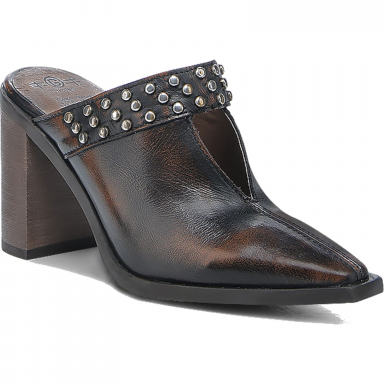 Corral CircleG Womens Brown Studs Mule Boot
