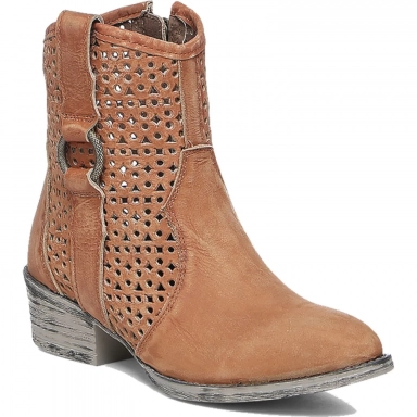 Corral Womens CircleG Cinnamon Cut Out Harness Round Toe Boot