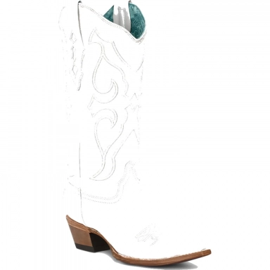 Corral Womens White Embroidery Boot