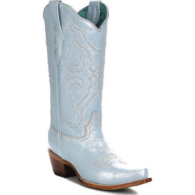 Corral Womens Baby Blue Embroidery Boot Z5253