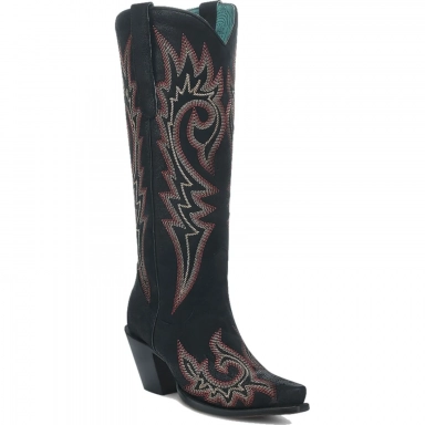 Corral Womens Black Embroidery Boot