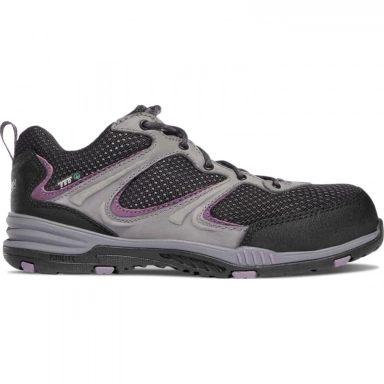 Danner Womens Springfield Low 3 Gray/Purple ESD NMT Work Boot