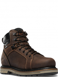 Danner Mens Steel Yard 6" Brown Steel Toe Boots 12531