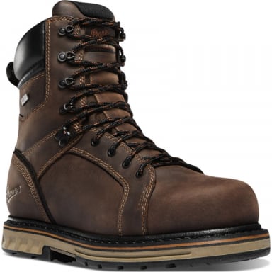 Danner Mens Steel Yard 8" Steel Toe WP Work Boot 12534