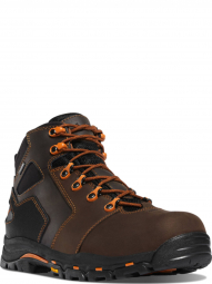 Danner Mens Vicious 4.5" Brown/Orange Boots 13858
