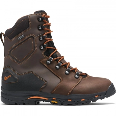 Danner Mens Vicious Waterproof 8 Safety Toe Work Boot