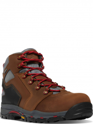 Danner Mens Vicious 4.5" Brown/Red Boots 13881