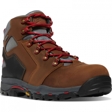 Danner Mens Vicious 4.5" Plain Toe WP Slip Resist Work Boot 13881