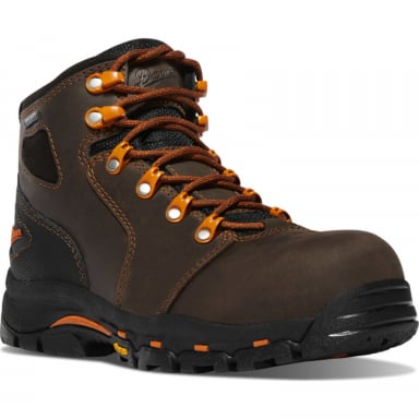 Danner Womens Vicious 4" Plain Toe WP Slip Resist Work Boot 13883