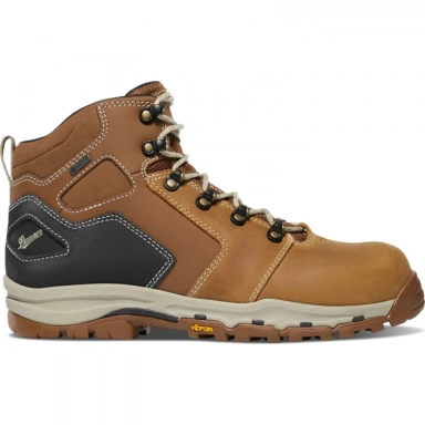Danner Mens Vicious 4.5 Comp Toe WP Slip Resist Work Boot Black