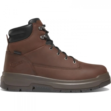 Danner Mens Ground Control 6 Brown ST Work Boot