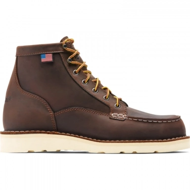 Danner Mens Bull Run 6 Moc Toe Work Boot