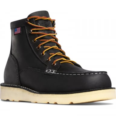 Danner Mens Bull Run USA Made 6" Moc Steel Toe Wedge Work Boot 15569