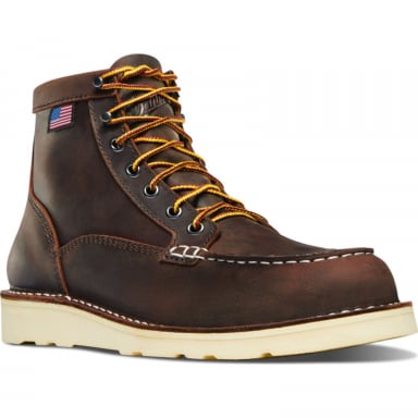 Danner Womens Bull Run 6" Moc Toe Wedge Work Boot 15575