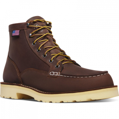 Danner Mens Bull Run 6" Moc Toe Work Boot 15590