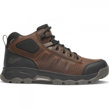 Danner Mens Wheat Ridge 4.5 Brown/Olive Work Boot