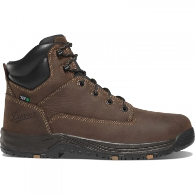 Danner Mens Caliper 6 Brown Hot AL ESD Work Boot