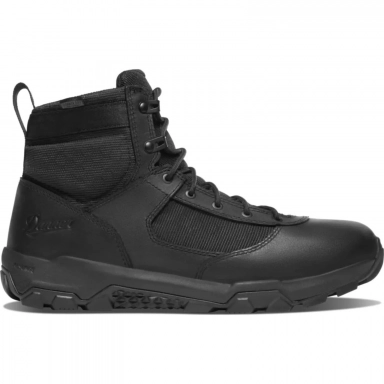 Danner Mens Sonic Side-Zip 6 Black Dry Military Tactical Boot