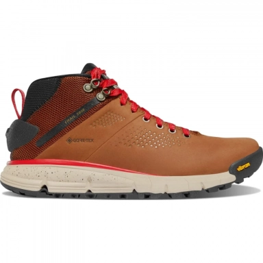 Danner Womens Trail 2650 Mid 4 Brown/Red GTX Hiking Boot