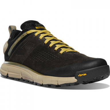 Danner Mens Trail 2650 3" Black Olive/Flax Yellow GTX Outdoor Shoes 61313