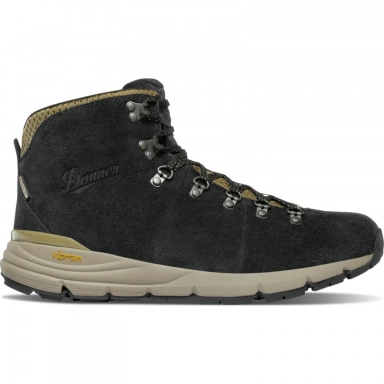 Danner Mens Mountain 600 Black-Khaki Hiking Boot