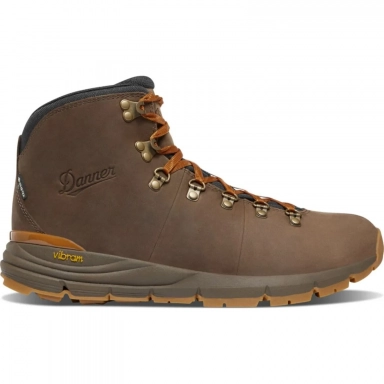 Danner Mens Mountain 600 Leaf 4.5 Loam Brown/Glazed Ginger GTX Outdoor
