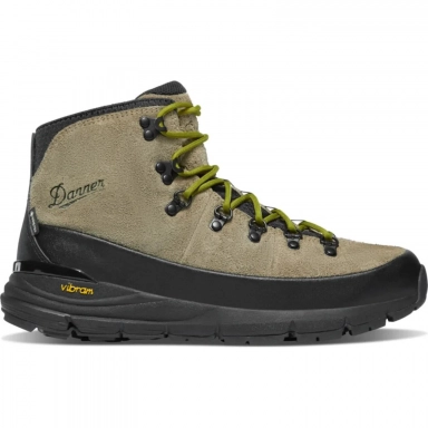 Danner Mens Mountain 600 ID GTX Gray Moss Outdoor Casual Boot