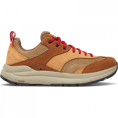 Danner Womens Sunpeak 3 Grizzly Brown/Rhodo Red