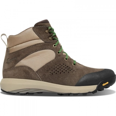Danner Womens Inquire Mid 5 Brown/Cactus Hiking Boot