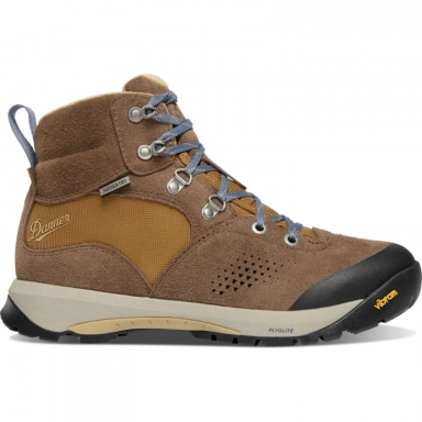 Danner Womens Inquire Mid 5 Pinecone Brown/Prairie Sand Outdoor Hiking