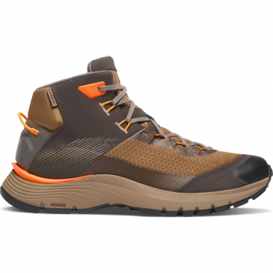 Danner Mens Trail Junction Mid 4 Malt Brown/Poppy Orange