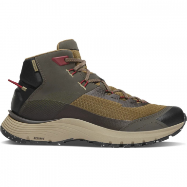 Danner Mens Trail Junction Mid 4 Black Olive/Port