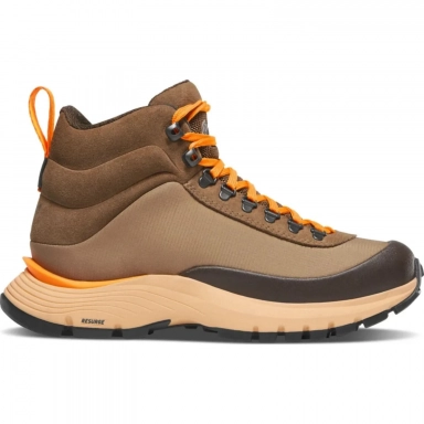 Danner Womens Trail Trainer Mid 4 Malt Brown/Orange Peel Hiking Boot