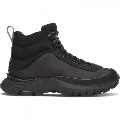 Danner Womens Trail Trainer Mid 4 Black/Black Hiking Boot