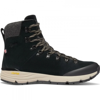 Danner Mens Arctic 600 Side-Zip 7 Black/Brown 200G Hiking Boot