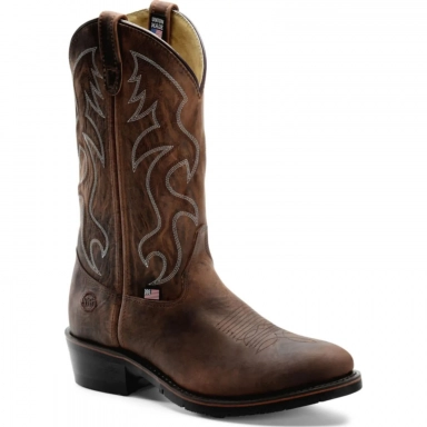 Doubleh Mens 12 Inch J Toe Work Boot